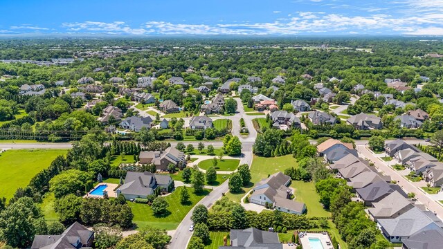 2111 Lovelace Ln, Murfreesboro, TN 37130 - aerial view of residential area with a pool