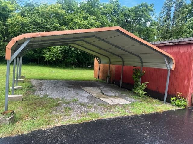 2045 Nonaville Rd, Mount Juliet, TN 37122 - view of car parking featuring a carport