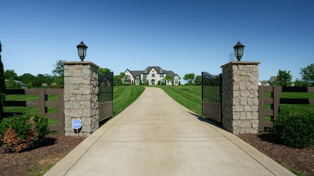 4740 Edwardian Trce, Franklin, TN 37067 - view of gate