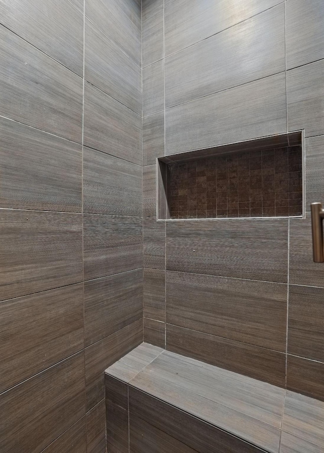 4740 Edwardian Trce, Franklin, TN 37067 - bathroom featuring tiled shower
