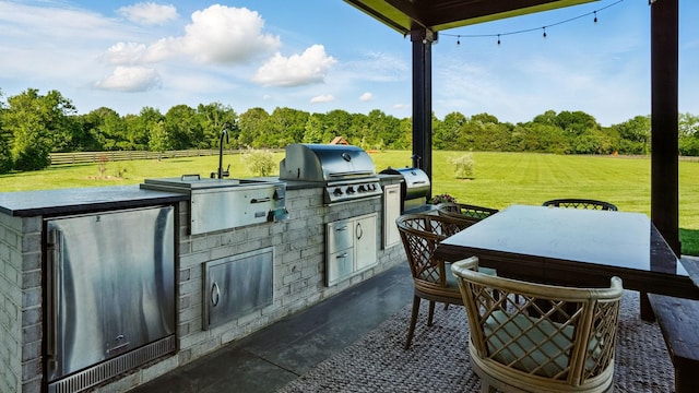 4740 Edwardian Trce, Franklin, TN 37067 - view of patio with a view of countryside