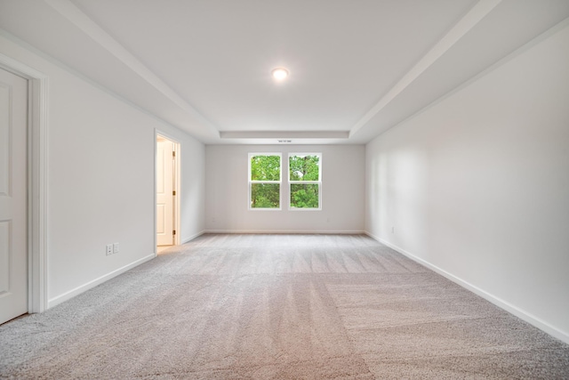 316 Deacon Ln, White House, TN 37188 - carpeted spare room featuring baseboards and a raised ceiling