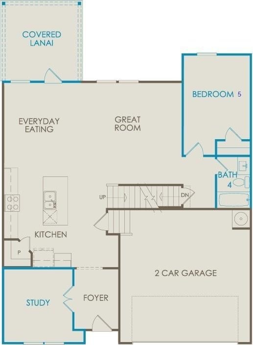 316 Deacon Ln, White House, TN 37188 - home floor plan