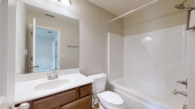 4117 Saddlecreek Way, Antioch, TN 37013 - full bathroom with toilet, vanity, and shower / bath combination