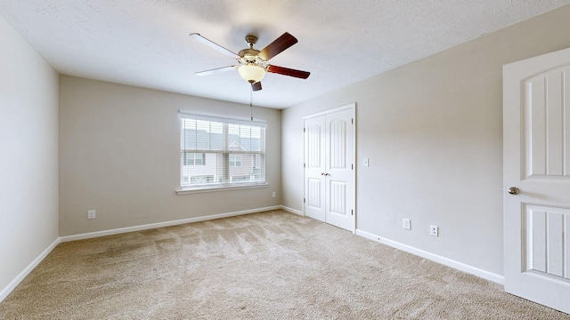 4117 Saddlecreek Way, Antioch, TN 37013 - unfurnished bedroom featuring carpet, baseboards, a closet, and a ceiling fan