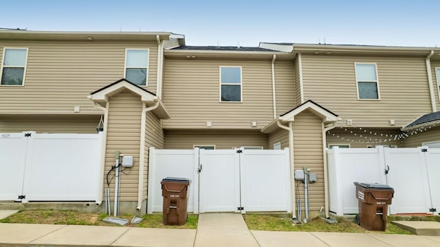 4117 Saddlecreek Way, Antioch, TN 37013 - rear view of property with a gate