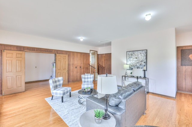 2519 Regency Park Dr, Murfreesboro, TN 37129 - living area with light wood-style flooring and baseboards