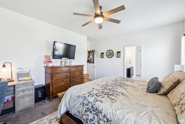 319 Petunia Dr, Smyrna, TN 37167 - bedroom with carpet and ceiling fan