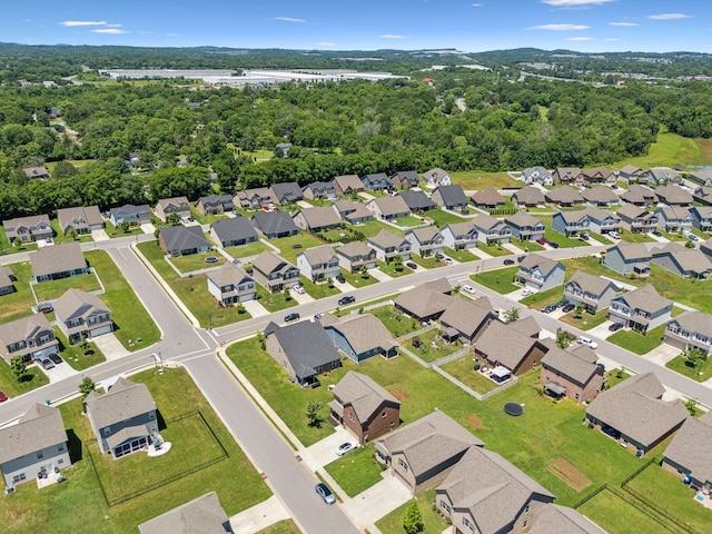 319 Petunia Dr, Smyrna, TN 37167 - aerial overview of property's location with nearby suburban area