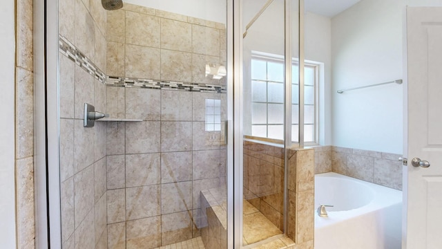 4421 Janefield Way, Nolensville, TN 37135 - bathroom with a shower stall and a garden tub