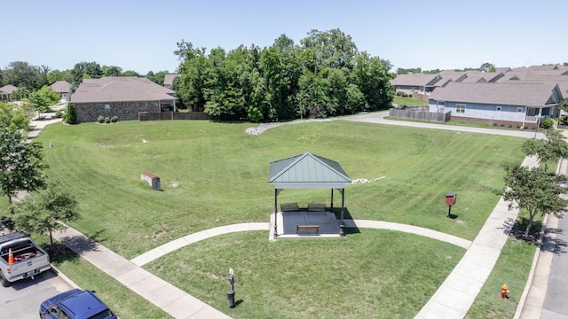 4421 Janefield Way, Nolensville, TN 37135 - view of community featuring a gazebo, a residential view, and a lawn