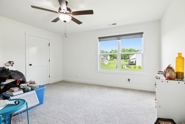 11769 Milton St, Milton, TN 37118 - carpeted bedroom featuring baseboards and a ceiling fan