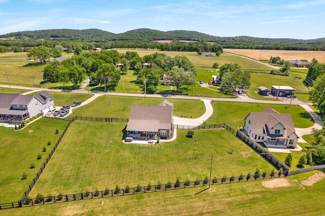 11769 Milton St, Milton, TN 37118 - overview of rural landscape with agricultural land and mountains