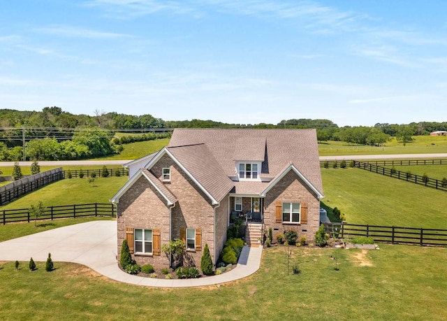 11769 Milton St, Milton, TN 37118 - view of front of home with a view of countryside and brick siding