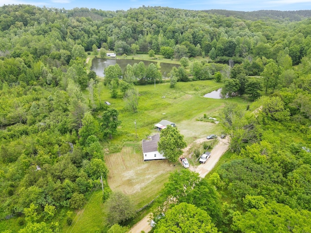 287 Rack Clayton Rd, Hohenwald, TN 38462 - bird's eye view of a large body of water and a forest