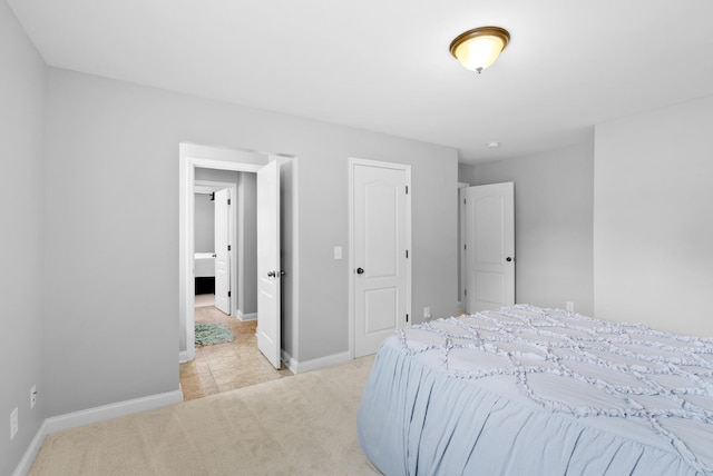 410 Pastoral Way, Nolensville, TN 37135 - bedroom featuring light carpet, baseboards, and light tile patterned floors