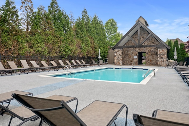 410 Pastoral Way, Nolensville, TN 37135 - community pool featuring a patio area