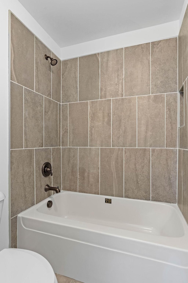 1105 Sunnymeade Dr, Nashville, TN 37216 - full bathroom with toilet and bathtub / shower combination