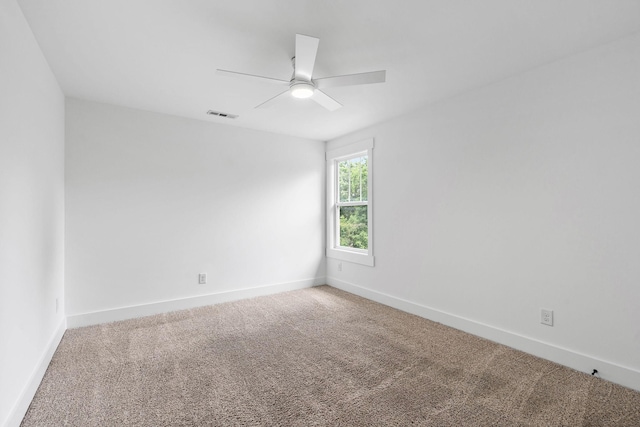 1105 Sunnymeade Dr, Nashville, TN 37216 - carpeted spare room with baseboards and ceiling fan