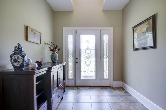 2290 Osburn Rd, Arrington, TN 37014 - foyer with baseboards and light tile patterned floors