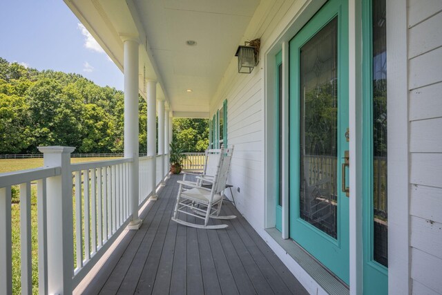 2290 Osburn Rd, Arrington, TN 37014 - view of deck