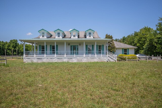 2290 Osburn Rd, Arrington, TN 37014 - view of front of house with a porch
