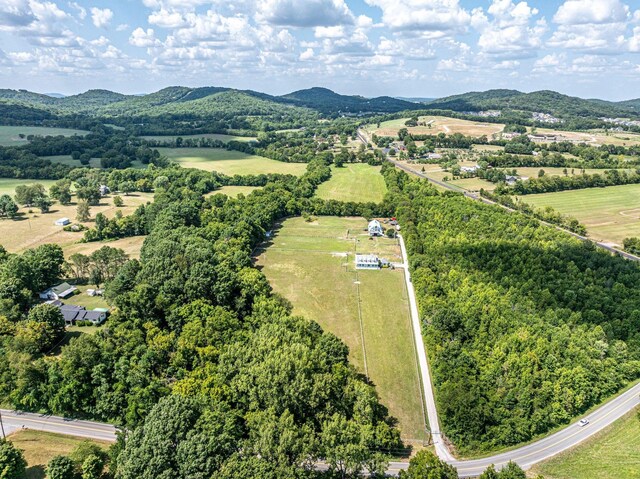 2290 Osburn Rd, Arrington, TN 37014 - aerial view of sparsely populated area featuring mountains