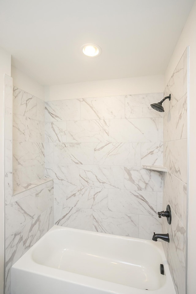 1137 Lawrence Ave Unit 1, Madison, TN 37115 - full bathroom with shower / washtub combination and recessed lighting