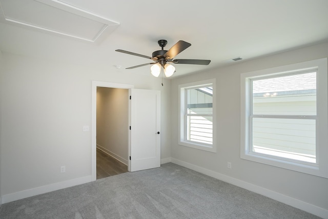 1137 Lawrence Ave Unit 1, Madison, TN 37115 - carpeted spare room with a ceiling fan and baseboards