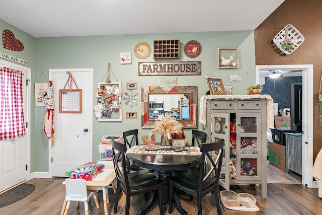 2328 C C C Rd, Dickson, TN 37055 - dining space with hardwood / wood-style floors