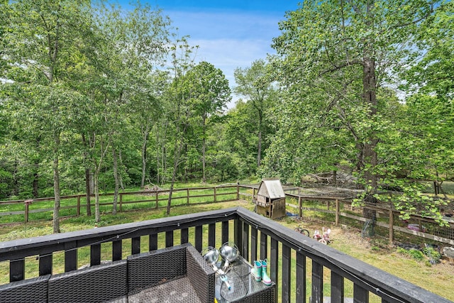2328 C C C Rd, Dickson, TN 37055 - view of wooden terrace