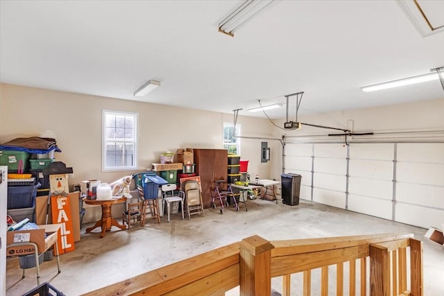 4190 Tanyard Hill Rd, Lynchburg, TN 37352 - garage with electric panel