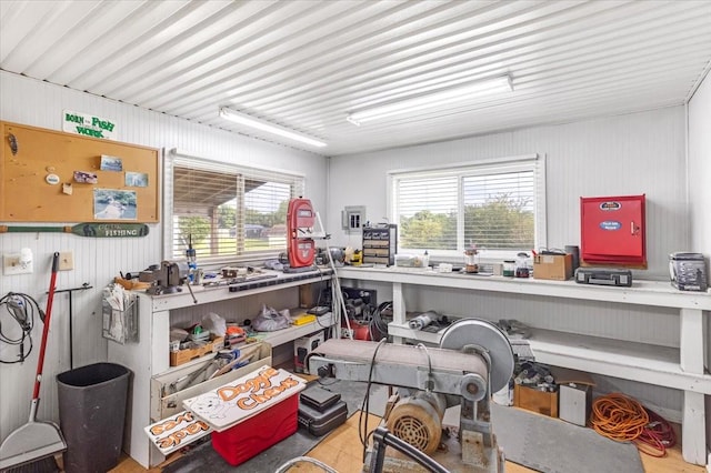 4190 Tanyard Hill Rd, Lynchburg, TN 37352 - misc room with a workshop area