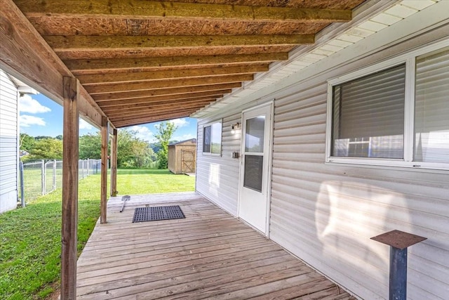 4190 Tanyard Hill Rd, Lynchburg, TN 37352 - view of wooden deck