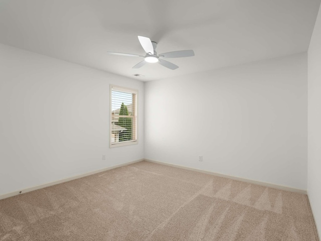 3029 Alan Dr, Spring Hill, TN 37174 - carpeted spare room featuring a ceiling fan and baseboards