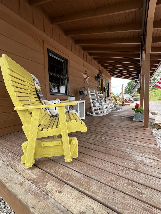 225 Bill Hunter Rd, Celina, TN 38551 - view of porch