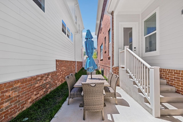 2043 Nathaniel Rd, Franklin, TN 37064 - view of patio / terrace with outdoor dining space