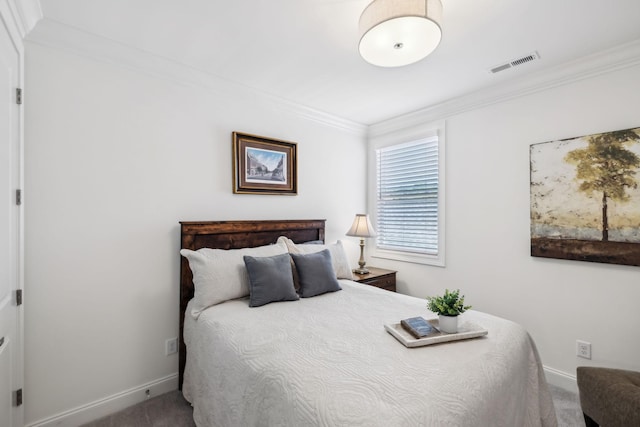 2043 Nathaniel Rd, Franklin, TN 37064 - bedroom featuring crown molding, carpet floors, and baseboards