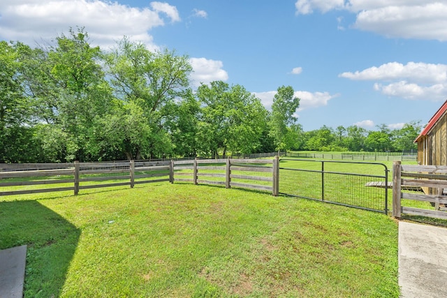 200 Lindsey Hollow Rd, Gallatin, TN 37066 - view of yard with a view of countryside and a gate