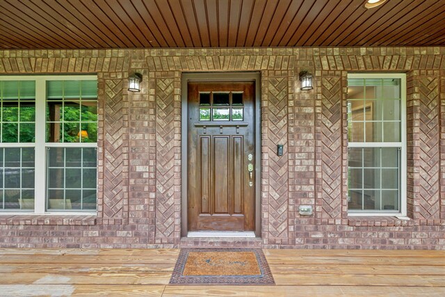 200 Lindsey Hollow Rd, Gallatin, TN 37066 - entrance to property featuring brick siding and covered porch