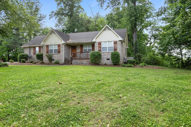 1054 Cragfront Est Loop, Gallatin, TN 37066 - ranch-style house featuring a porch, crawl space, roof with shingles, and brick siding