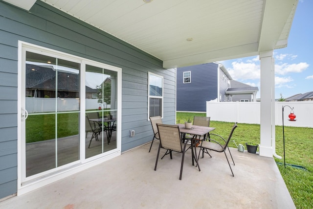 3232 Firerock Dr, Murfreesboro, TN 37128 - view of patio / terrace with outdoor dining area