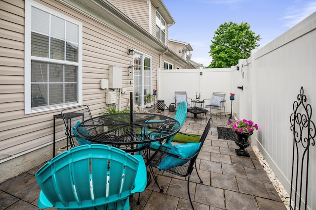 2020 Caladonia Way, Smyrna, TN 37167 - fenced backyard featuring a patio area and outdoor dining area