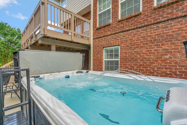 3168 Appian Way, Spring Hill, TN 37174 - view of pool with a hot tub