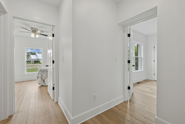 1775 Hayshed Rd, Charlotte, TN 37036 - hall featuring light wood-style flooring