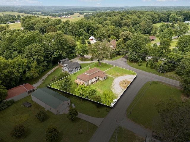 1775 Hayshed Rd, Charlotte, TN 37036 - drone / aerial view of a forest