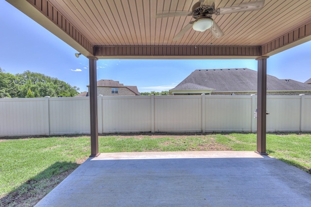 2009 Tulu Ct, Murfreesboro, TN 37128 - view of patio with ceiling fan