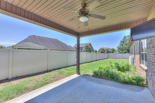 2009 Tulu Ct, Murfreesboro, TN 37128 - view of patio / terrace with ceiling fan