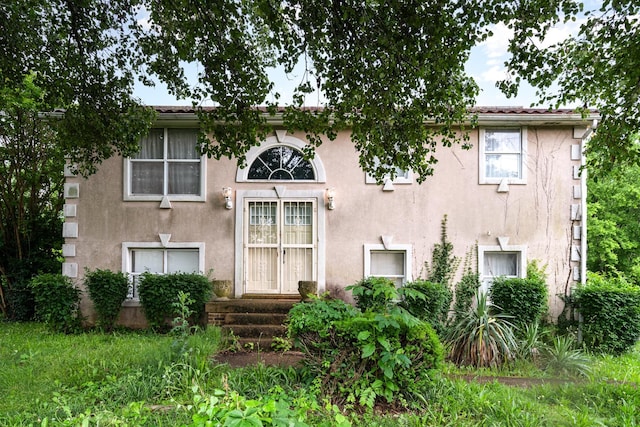 3917 Creekway Ct, Nashville, TN 37218 - view of front facade featuring stucco siding