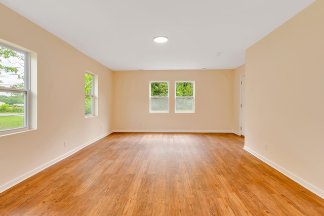 1318 Hwy S Unit 341, Chickamauga, GA 30707 - spare room featuring baseboards and light wood-style floors